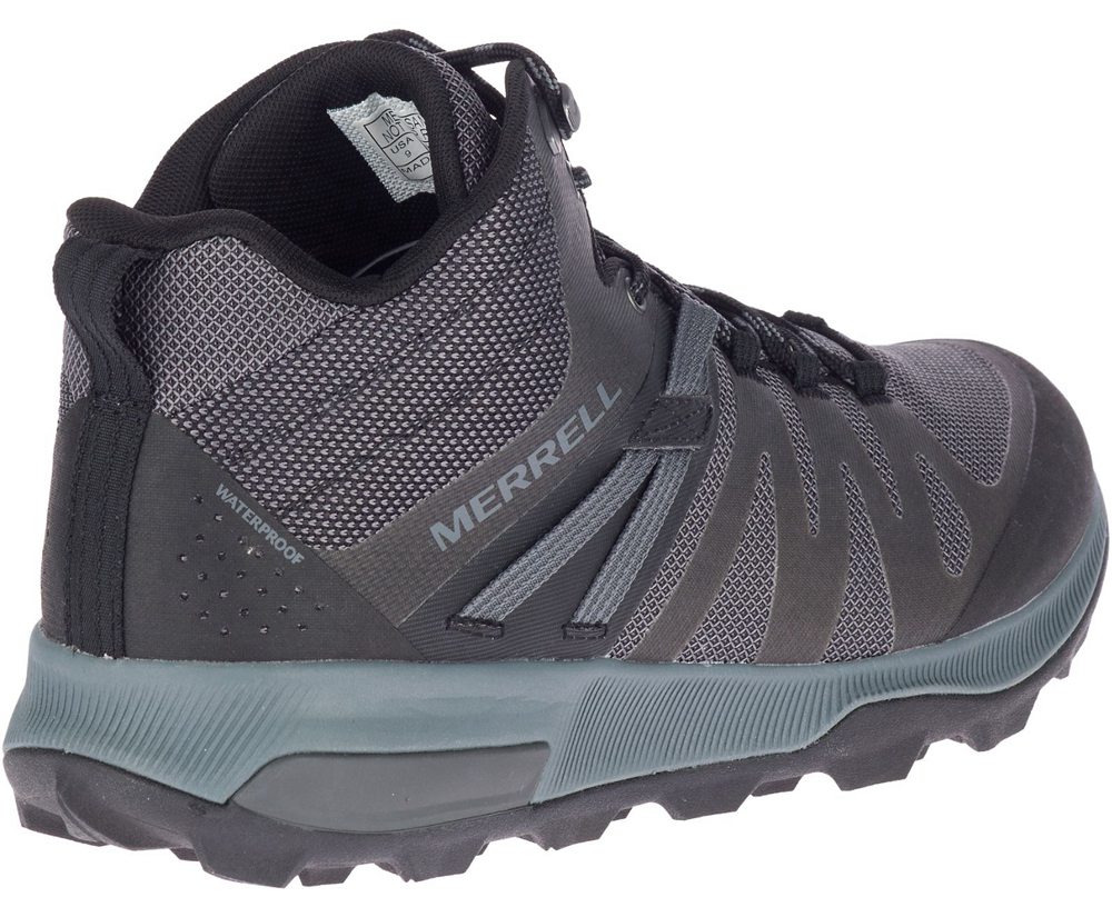 Merrell Vandrestøvler Herre - Zion Fst Mid Waterproof - Sort - SIG859170